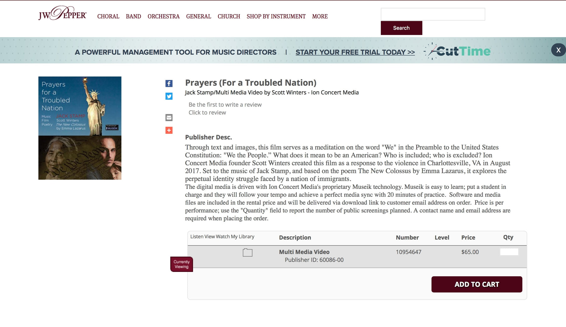 Ion and JW Pepper Announce Distribution Agreement